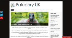 Desktop Screenshot of falconry-uk.org